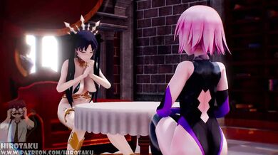 Fate Go: : A Lustful Encounter with Mashu Kyrielight