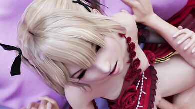 Fucking Marie Rose in Her Sexy Red Dress Version 1