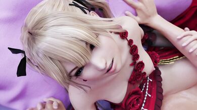 Fucking Marie Rose in Her Sexy Red Dress Version 1