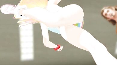 YokoBB Gets Drenched in Kizuna Ai's Cum Explosion!