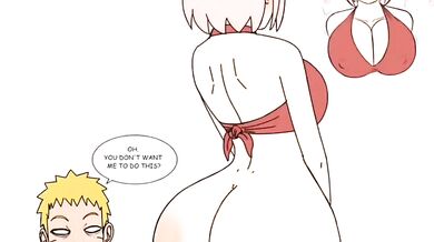 Sasuke Cuckolded by Sakura's Infidelity