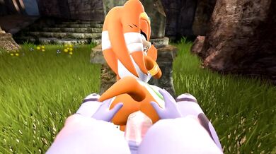 Slutty Soraka gets her ass pounded by Tikal's huge cock!