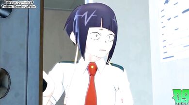 Momo takes care of a Nomu (Dubbed in Spanish)