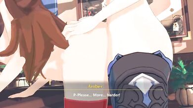 Naughty Teachers: Eula & Ember's Lesbian Threesome with Their Student