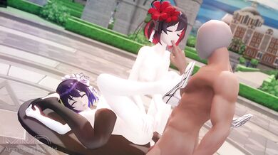 The Intense Threesome of Seele, Veliona, and AKT