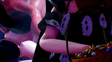 Nyakumi's Wet and Sticky Halloween Hijinks