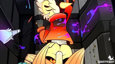 Sunspot's Swallow Squirts in FishStick's Trap