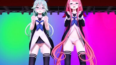 Crowded Public Exhibitionism: KakutaniMMD's Explicit Display