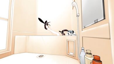 [TentacleWrestler] Miku's Shower Surprise: Insectoid Invasion