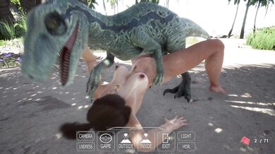 Raptor Lara's Beastly Sun Session - Episode 1: Back Alley Fuck Fest