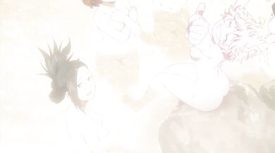 Hot Springs Hijinks with Heroic Honeys: A Nude, S10 Collage Adventure