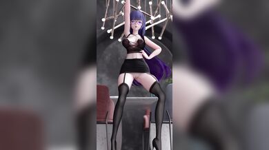 [JUSWE] Dr. Mei's Naughty Dance in Her Office [Ultra HD 60fps]