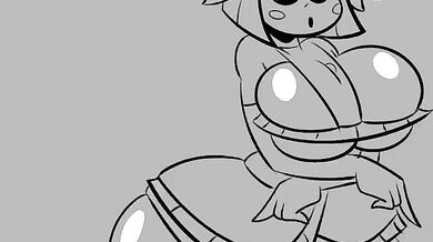 Gorilla Invisible's Futanari Transformation Magic