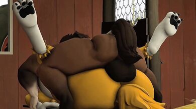 Renamon x Centaurus: A Beastly Love Story