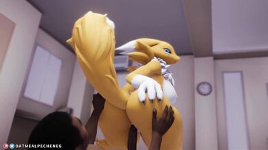 Renamon gets pounded in the butt