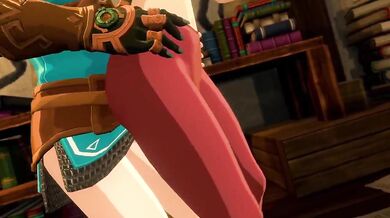 Link gets fucked by Purah's scientific tools and techniques