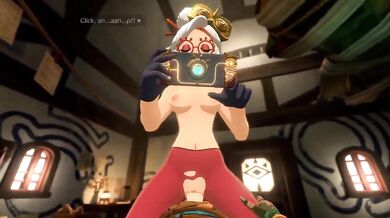 Link gets fucked by Purah's scientific tools and techniques