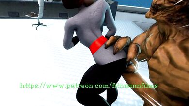 ElastiGIRL's Deep Sea Blowjob Adventures!
