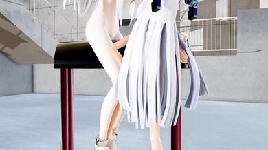 Taurine-Fueled Futanari Fuckfest: Murakumo and Enterprise's Mind-Blowing Threesome