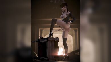 Lustful Wednesday Addams Invites You to a Dirty Dance Orgy [Forged3DX]