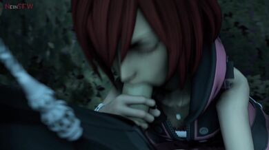 Axel and Kairi's Forbidden Love Affair: A Square Enix Hentai Porn Parody of Kingdom Hearts