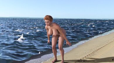 - Naked Beach Workout - Yoga on the Sandy Shores- Yoga on the Sandy Shores - Stretching in the Sun- Stretching in the Sun - Bare Booty on the Beach- Bare Booty on the Beach - Beach Bodies in MotionA nude young woman performs a series of stretching exe