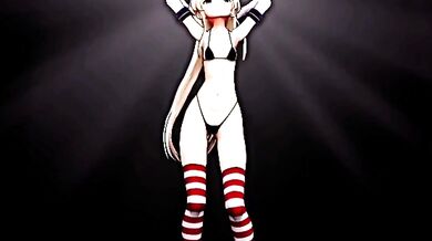 Cumming Inside the Cockpit of the Shimakaze's Juicy Pussy in High Definition Quality!