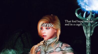 Skyrim's Sexy Slaying Sorceress Gets Ravaged by Beasts in Dark Offerings