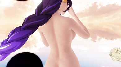 The Miraculous Adventures of Traveler P2 Cut - Raiden Shogun Sex