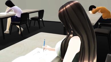 Public Classroom Handjob Eng Sub