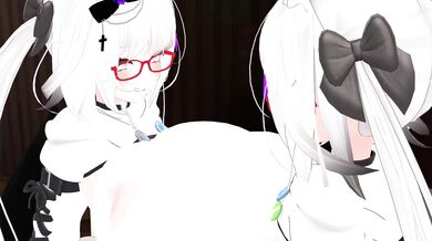 Self-loving Futanari with Enormous Boobies