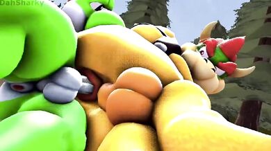 Bowser Fucks Yoshi: A DahSharky Original