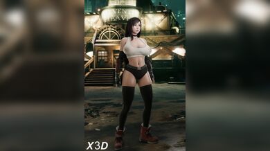 Tifa's Solo Playtime