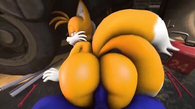 Tails' Anal Adventure with Sonic's Dick Riding