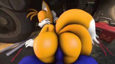 Tails' Anal Adventure with Sonic's Dick Riding