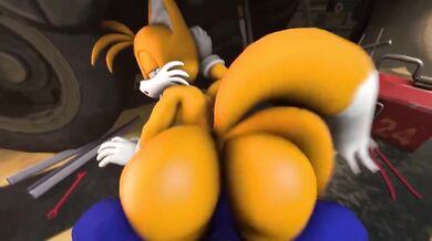 Tails' Anal Adventure with Sonic's Dick Riding