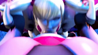 Busty Futanari Bait Their Hooks with Big Bass