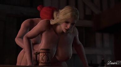 Busty Futanari Bait Their Hooks with Big Bass