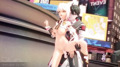 - Sexy schoolgirl Carol gets fucked in the closet by a stranger's giant dick in 'Cumming Through Clothes'