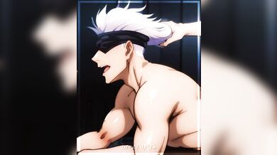 Gaping Sluts in Latex - Satoru Gojo's Pussy-Eating Extravaganza