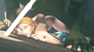 Zelda and Ganondorf's Creamy Encounter