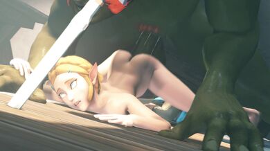 Zelda and Ganondorf's Creamy Encounter