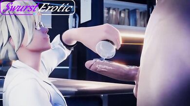 Jailbait Nurse Gives Inmate a Rough Physical Examination - Narrated by CinderDryadVA