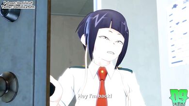 Momo's Naughty Babysitting of the Nomu Hottie