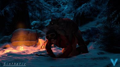 Lara's Lusty Encounter with the Beastly Wolf [SintheticR18].
