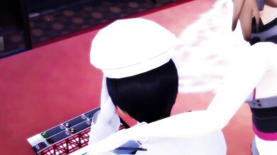 Big Boobed Nagato Gets Her Tits Fucked Raw in MMD Porn Action!