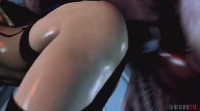 - Monster Cocks Invade Samus Aran's Asshole in Nonstop Anal Orgy