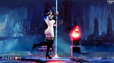 Ashe's Naughty Lapdance Sequel