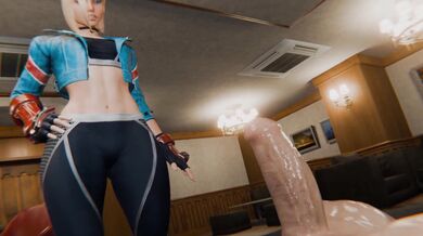 Sexy Ninja Cammy Gets Her Ass Fucked by Fazysloww's Monster Cock!
