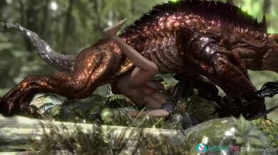 - Cerberus Double Penetration: BannaGirl's Wet Dream